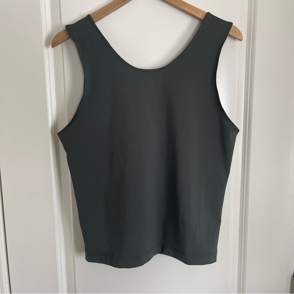 YEEZY GAP BALENCIAGA SECOND SKIN TANK - Dark Green - Picture 5 of 5